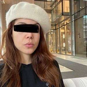 Nordstrom white beret